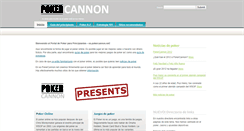 Desktop Screenshot of es.pokercannon.net